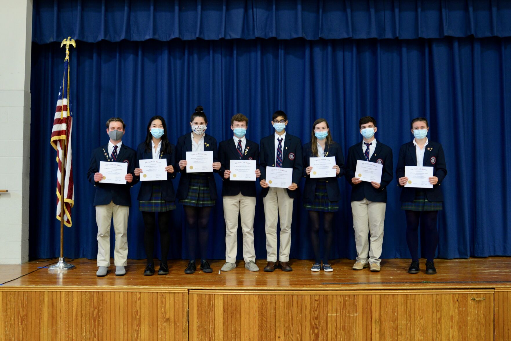 WPS students inducted to Cum Laude Society